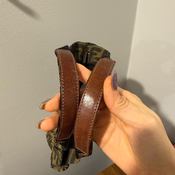 Vintage 1925 Cosmetic Tote Zucca Canvas Mini - Picture 8 of 10